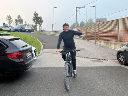 Župan se je pridružil akciji "S kolesom na sestanek"