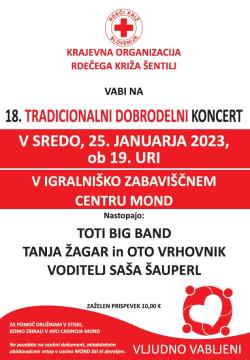 18. TRADICIONALNI KONCERT KRAJEVNE ORGANIZACIJE RDEČEGA KRIŽA ŠENTILJ